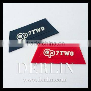 Soft PVC Embossed 3d Custom Brand OEM Rubber Patch