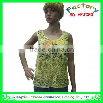 Garment brands elegant lace tops blouses