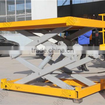 fixed scissor lift home elevator for warehouse