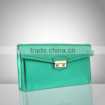 S341 Metal Closure Women Clutch,Polyurethane Material Lady Purse Producer