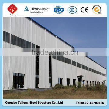 Prefab ready made steel structure chicken poultry house