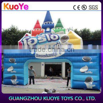 advertising inflatable for chocolate cookie, inflatables promotion,inflatable advertising welcome arch