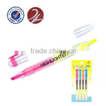 High quality and high standard shaped marker Highlighter