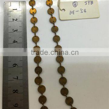 Popular decorative brass handmake chain.body chain.Clothing chain, waist chain, bag chain, key chain