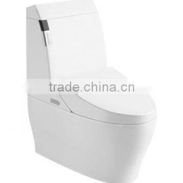 alibaba china Ceramic siphonic one piece toilet intelligent toilet