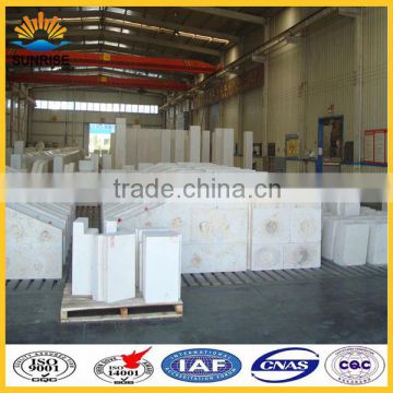 refractory fire bricks AZS33# PT (RN) fused cast blocks for glass furnace