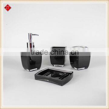 china polyresin bathroom accessory set