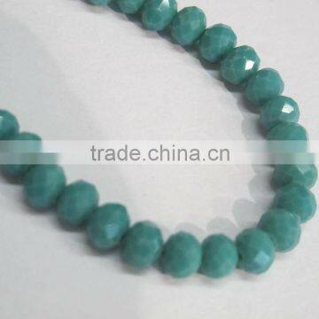 4mm Sales of color glass flat bead BZ057