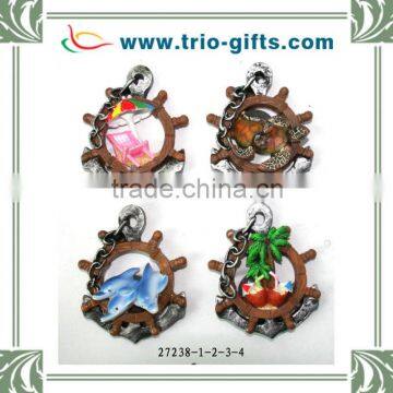 Customized 2015 Latest Polyresin Souvenir Magnet