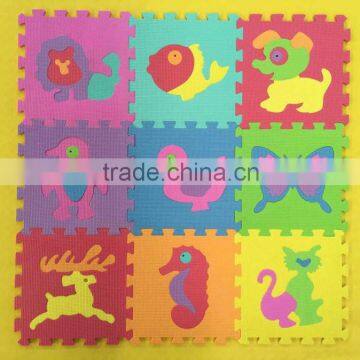 Children Eva foam mat puzzles and Eco-friendly non-toxic puzzle mat