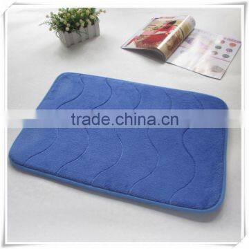 China supplier home textile perfect bathroom appliance microfiber memory foam bath mat/Memory foam bath mat_ Qinyi