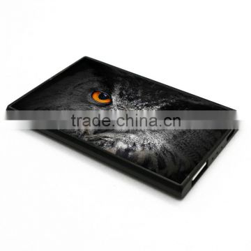 Hot-selling super slim credit card mobile phone power bank with full color printing