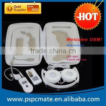 OEM computer accessories mouse headphone USB HUB Travel Kits
