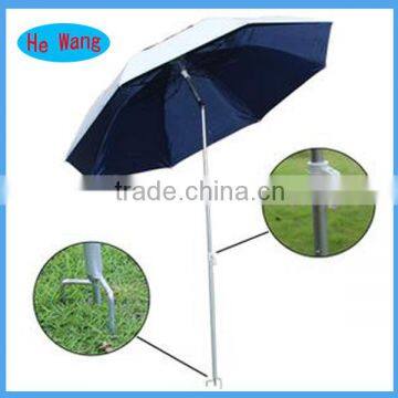 200cm Aliminum fishing umbrella with uv beach umbrella