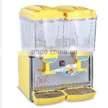 New Arrive double drink juices dispenser beverage cold drink cooler machine