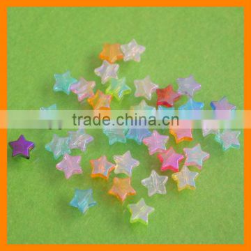 Tranparent Loose Jewelry Star Beads