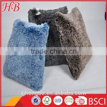 Long Pile PV Fleece Cushion, Solid PV Fleece Cushion Manufacture, High Quality Cushion Factory