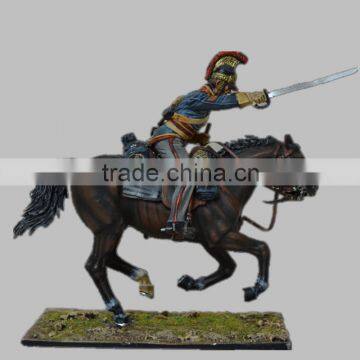 Miniature General Metal Figurines, Pewter Statues