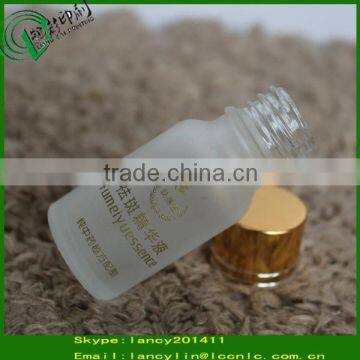 clear frosted glass bottle in stock essential oil glass bottle clear 10ml round bottle