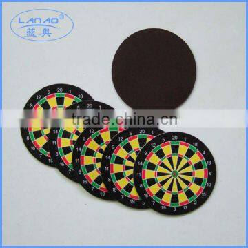 dartboard theme fridge magnet