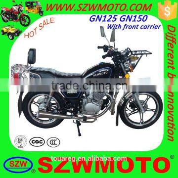 HOT SALE in africa economy GN49 GN125 GN150 SL125-5 HJ125-8 street motorcycle with front carrier