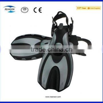 Scuba diving equipment diving fins with PP+ TPE matrial