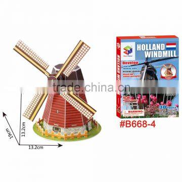 Holland Villa Nice Ideal Gift 3d House Puzzle photo-4