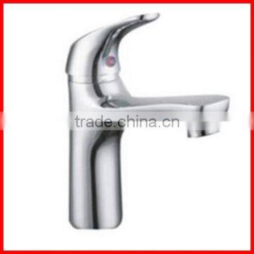 Sanitary ware accessories bathroom wash tap water saving mixer deck mounted chrome faucet T8309