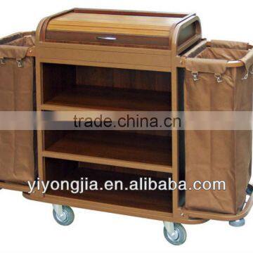 hospital laundry trolley H-31 /hotel food trolleys/housekeeping trolley