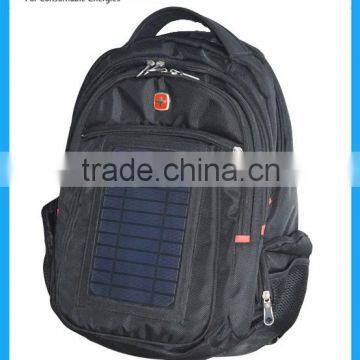 2015 OME hot sell solar charger backpack with solar panel