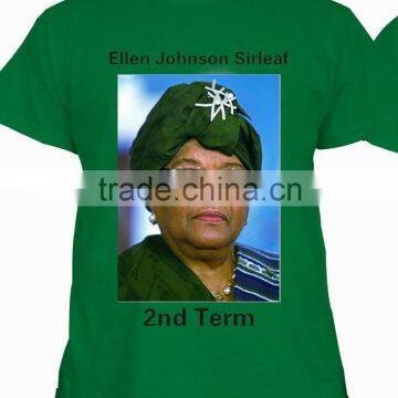 wholesale printed cotton t shirt for election campaign