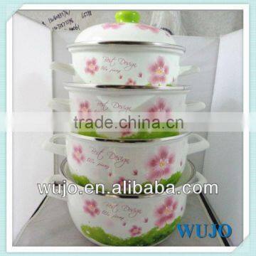 Newly Arrival! 18-26 LUXURY Enamel CASSEROLE With Beautiful Design
