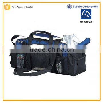2016 China Supplier Customized Fashion Waterproof Duffle Bag Gym With Shoe Compartment