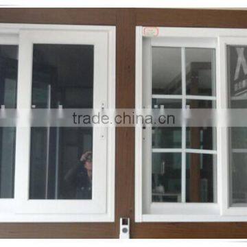 While Color PVC Sliding Window With Grill photo-4