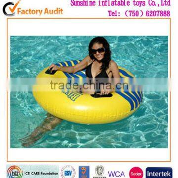 PVC air swim ring for water slide