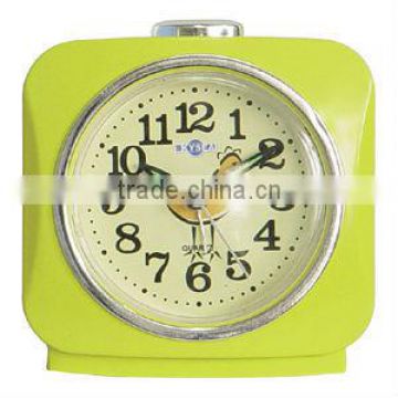 modern square shape table alarm desktop clock , children's snooze alarm clock and nightlight