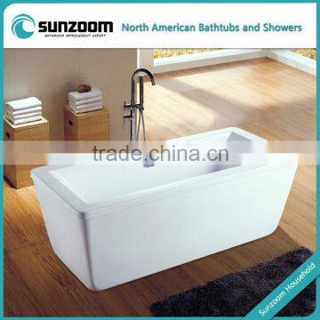 cUPC certified plastic rectangular tub, folding-hot-tub, spa hot tub