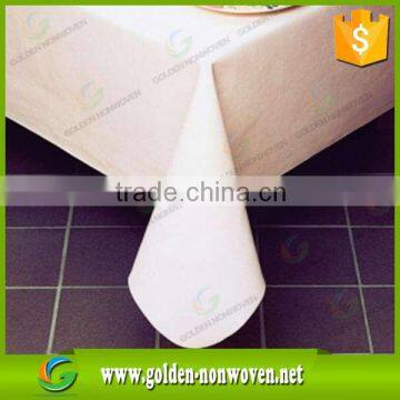 Pre-cut disposable TNT spunbond nonwoven table cloth/tablecloth fabric wholesale/pp non woven table cloth