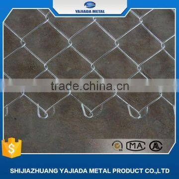 pvc coated galvanized used brown and blue vinyl coated chain link fence foe sale