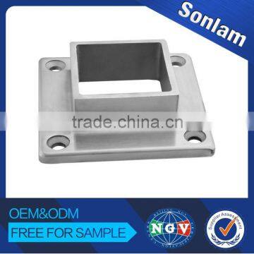 Premium Quality Custom-Made Perfect After-Sale Service Stainless Steel Rail Base Plate