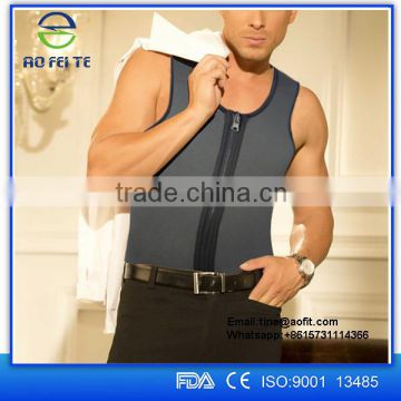 Aofeite Best Selling Reversible Neoprene Zipper Waist Trainer Vest