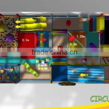 Cheer Amusement Soft Play Indoor Playground Equipment Amusement Park Equipment