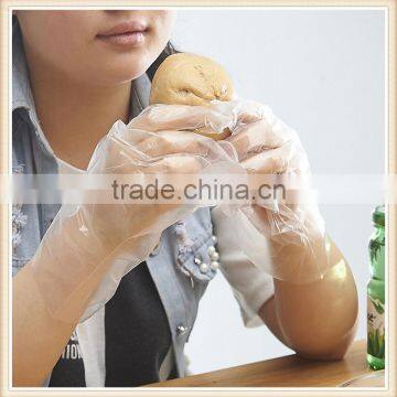 2016 cheap fashion promotion eco-friendly pe disposable clear plastic aprons