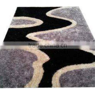 066 100%Polyester room decoration shaggy carpet