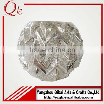 medium glass candlestick candle cup for party decoration