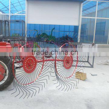 High Performance 3 Point Hitch Finger Wheel Hay Rake for Ranch Using photo-4