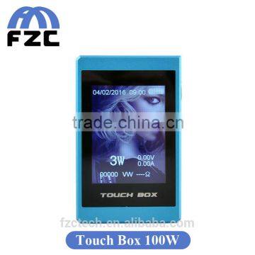 Hottest touch screen tc box smy 100w touch screen mod