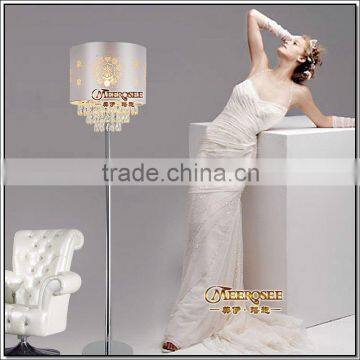 Free Shipping Modern Crystal Floor Lamp, Floor Stand Light Fixture FL10003