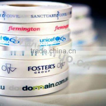 Printed Polyester Satin Care Label Ribbon