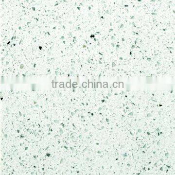 ARTIFICIAL QUARTZ STONE SILVER STAR WHITE KITCHEN COUNTERTOPS photo-3
